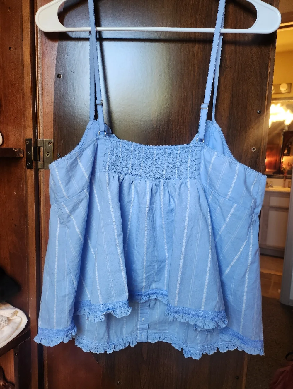 Aerie Off-duty Poplin Tank Top - Picture 6 of 7